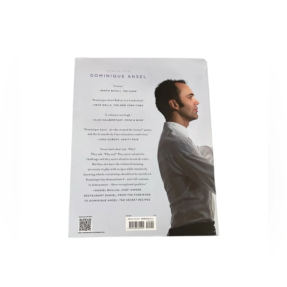 Dominique Ansel: The Secret Recipes Hardcover Cookbook French Pastry NYC Cronut